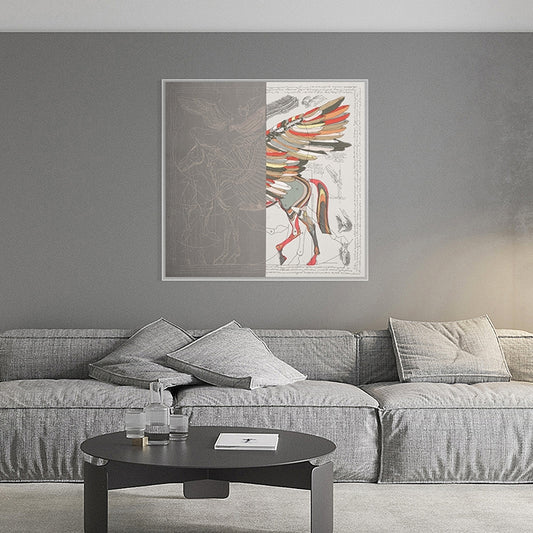 Decorative Art-Tianma Treading Clouds-海智集-