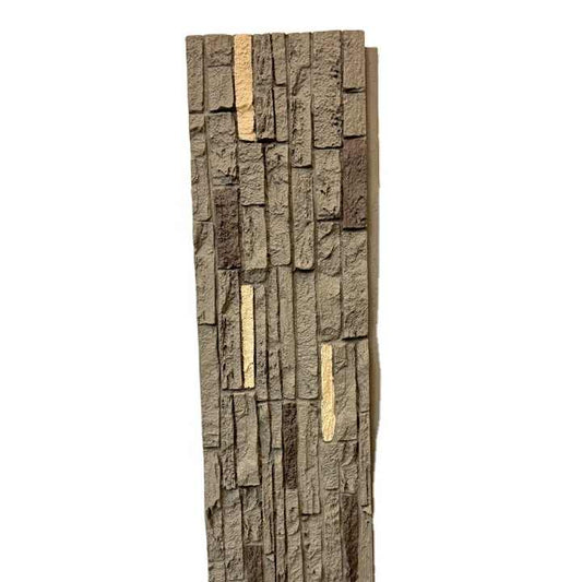 Factory Price 3D Wall Panels FAUX PU Rock Panel Stone Wall Board Artificial Polyurethane Stone Panel-海智集-