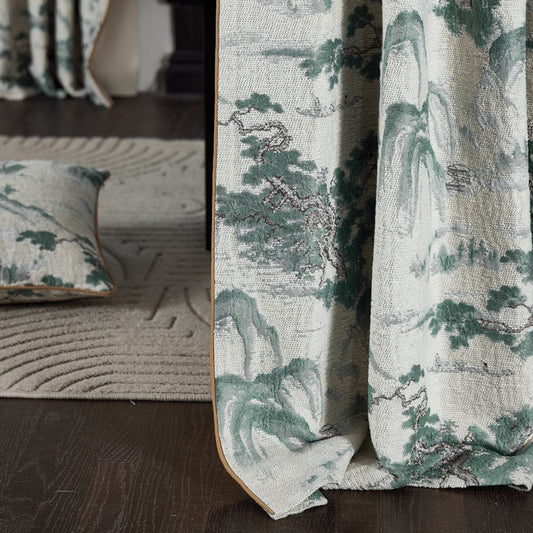Fengling Cangyu Curtain：expertly crafted from natural fibers for a luxurious touch-海智集-