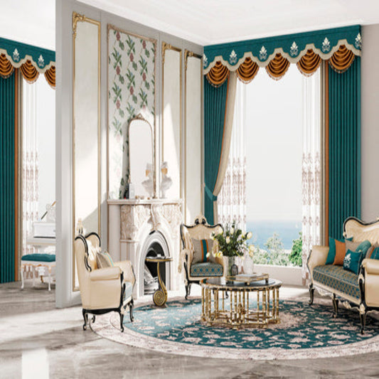 Milin Ancient Castle Curtains: Particularly suitable for residences with classical architectural styles-海智集-