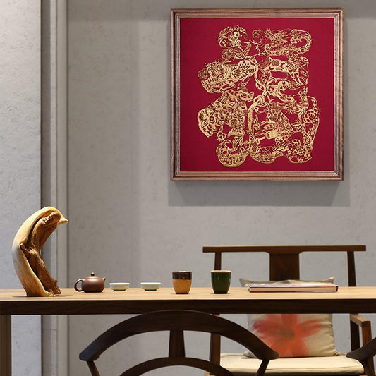 Decorative Art-Good Fortune of the Twelve Chinese Zodiac-海智集-