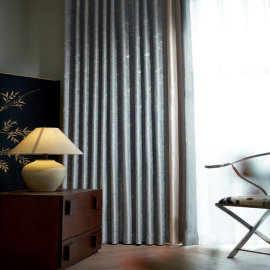 Water Soft Mountain Warm Curtains: Elegant and understated design aesthetics-海智集-
