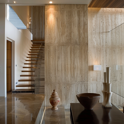 Indoor Stone Effect Flexible Wall Tiles - Peel & Stick Veneer Panels for Quick Renovation-海智集-