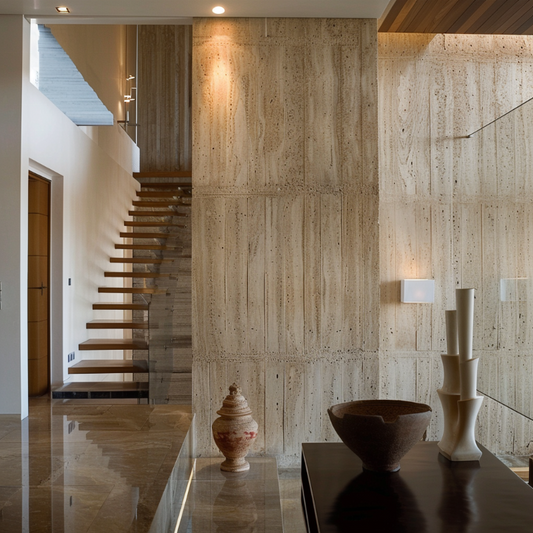 Indoor Stone Effect Flexible Wall Tiles - Peel & Stick Veneer Panels for Quick Renovation-海智集-