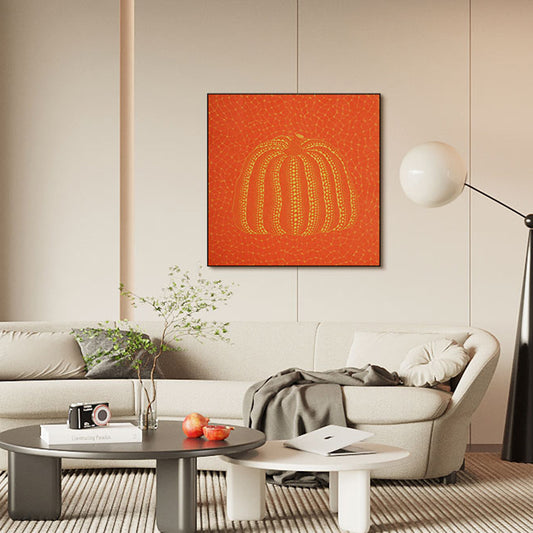 Decorative Art-Polka Dot Series - Pumpkin (orange)-海智集-