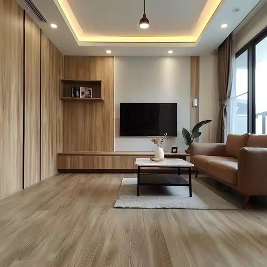 Panel PVC Bergalur Dalaman 3D Pelapisan Siling Latar Belakang TV Panel Dinding WPC untuk Hiasan