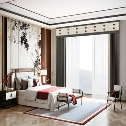 Shuyi Screen Curtains: The soft light transmission feature creates comfortable and natural light-海智集-