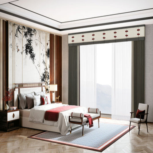 Shuyi Screen Curtains: The soft light transmission feature creates comfortable and natural light-海智集-