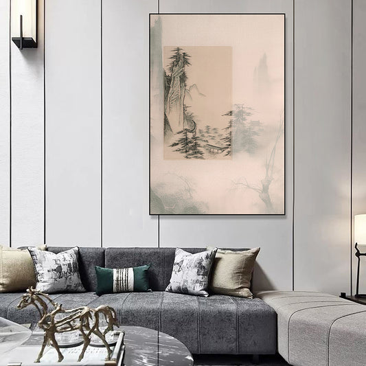 Decorative ArtInk Rhythms of Mountains and Rivers-海智集-