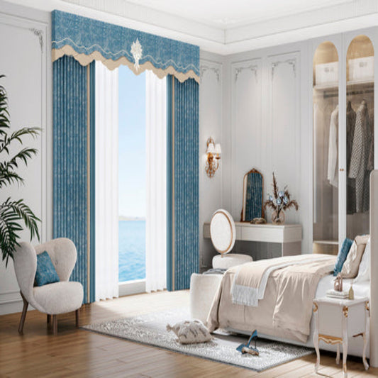 Aurora Curtains: The precise jacquard technology creates a 3D pattern effect-海智集-