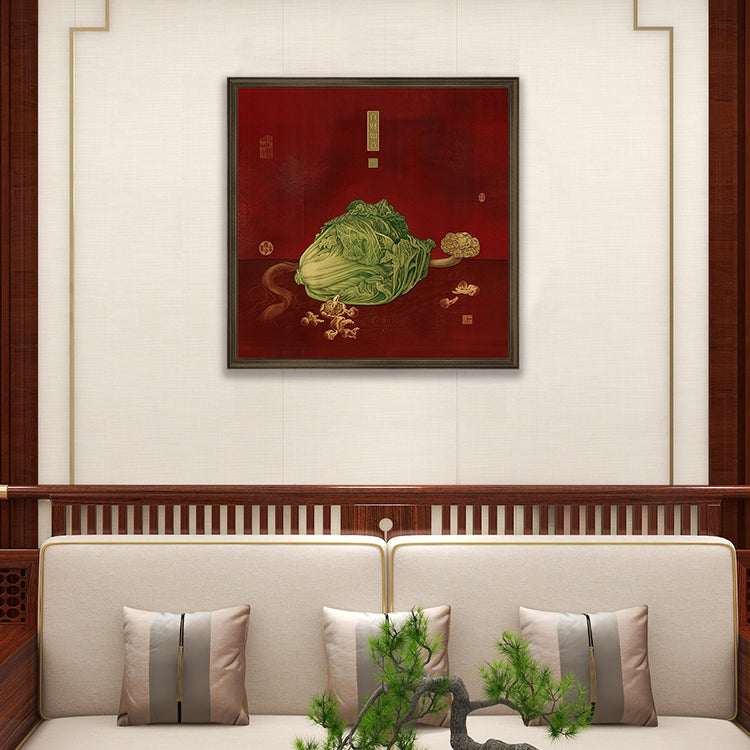 Decorative Art-Hundred Treasures of Prosperity-海智集-