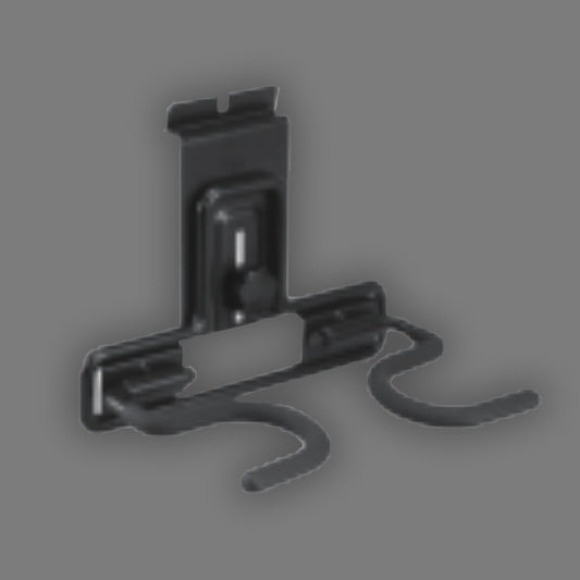 Heavy-Duty Wall Storage Hooks - Double-Head Mopping Hook, Customizable, Practical, Premium Quality, Aesthetic Design, Holds Up to 60kg, Size 3.0*20.0*23.0cm-海智集-