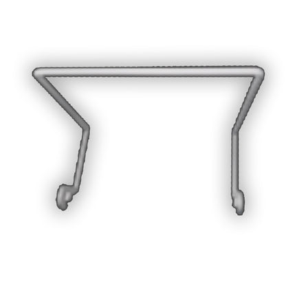 White Metal Multi-Function Rack - High-Quality Durable Aluminum Pegboard Accessories, Strong and Versatile Storage Solution-海智集-
