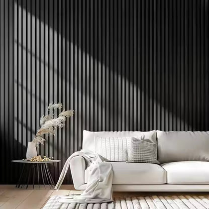 لوحة صوتية تشبه الأخشاب المركبة لتكسية الجدران وعزل الصوت ولوحة الحائط وبناء المنازل وتصميم نموذج ثلاثي الأبعاد حديث