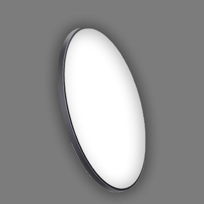 600mm LED Edge-Lit Pendant Light - Ultra Bright Round Disc Lamp - 36W/40W/48W Options - Versatile Pendant or Surface Mount Installation - Sleek Aluminum Frame with Diffuser-海智集-