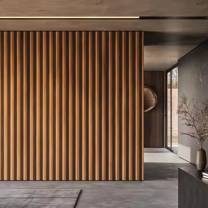 Polyester Acoustic Panel Wood Panels Acoustical Soundproofing Material Akupanel for Studio Wood Panel Wall Interior