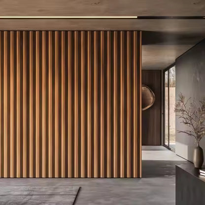 Polyester Acoustic Panel Wood Panels Acoustical Soundproofing Material Akupanel for Studio Wood Panel Wall Interior