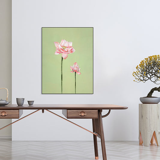 Decorative Art-Lotus Blooms with Every Step-海智集-