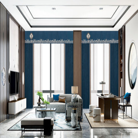 Canglang Qingxi Curtains: Micro-fiber silk weaving treatment process, the fabric surface is as smooth as silk and resistant to pilling-海智集-