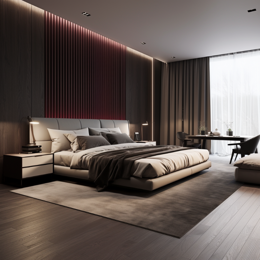 Waterproof Wpc Wall Panels Interior Decoration Wooden Plastic Pvc Fluted Wall Panels Board-海智集-