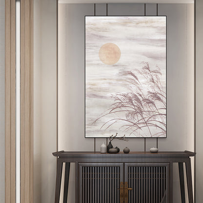 Decorative Art-Misty Moonlight Shrouded in Thin Fog-海智集-
