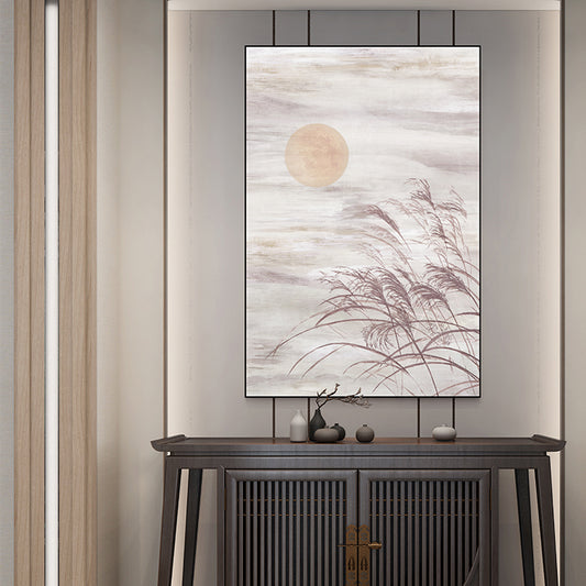 Decorative Art-Misty Moonlight Shrouded in Thin Fog-海智集-