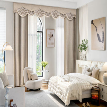 Jinfeng Yulu curtains: Excellent drape and resistance to deformation, made of high-weight fabric-海智集-