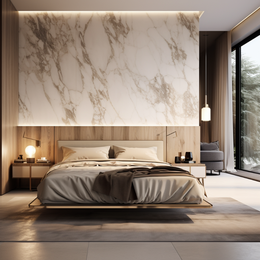 Luxury Waterproof Bathroom Decorative Wpc Wallpapers Wall Panels Interior Spc Marble Wall Covering Panel Board-海智集-