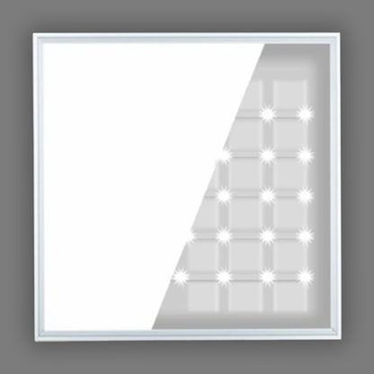 IP65 EDGE-LIT LED Panel Light 18W - Ultra Bright Cleanroom Lighting, 300x300x9mm - Ideal for Hospitals & Food Production Facilities - Proven Hygiene Safety with IP54 Rating-海智集-