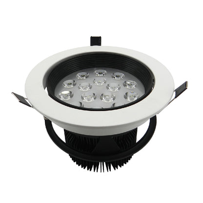 Round Dimmable Downlight 3W/5W/7W/9W/12W/18W LED Ceiling Spotlight Embedded High-power Ceiling Spotlight Ac85-265V-海智集-
