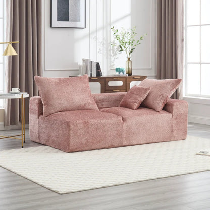 UNITED WE WIN Exquisite fabric technology, intimate two-person design, lazy leisure sitting, free combination of flexible and changeable, a wide range of scene applicability of the sofa-海智集-Default-