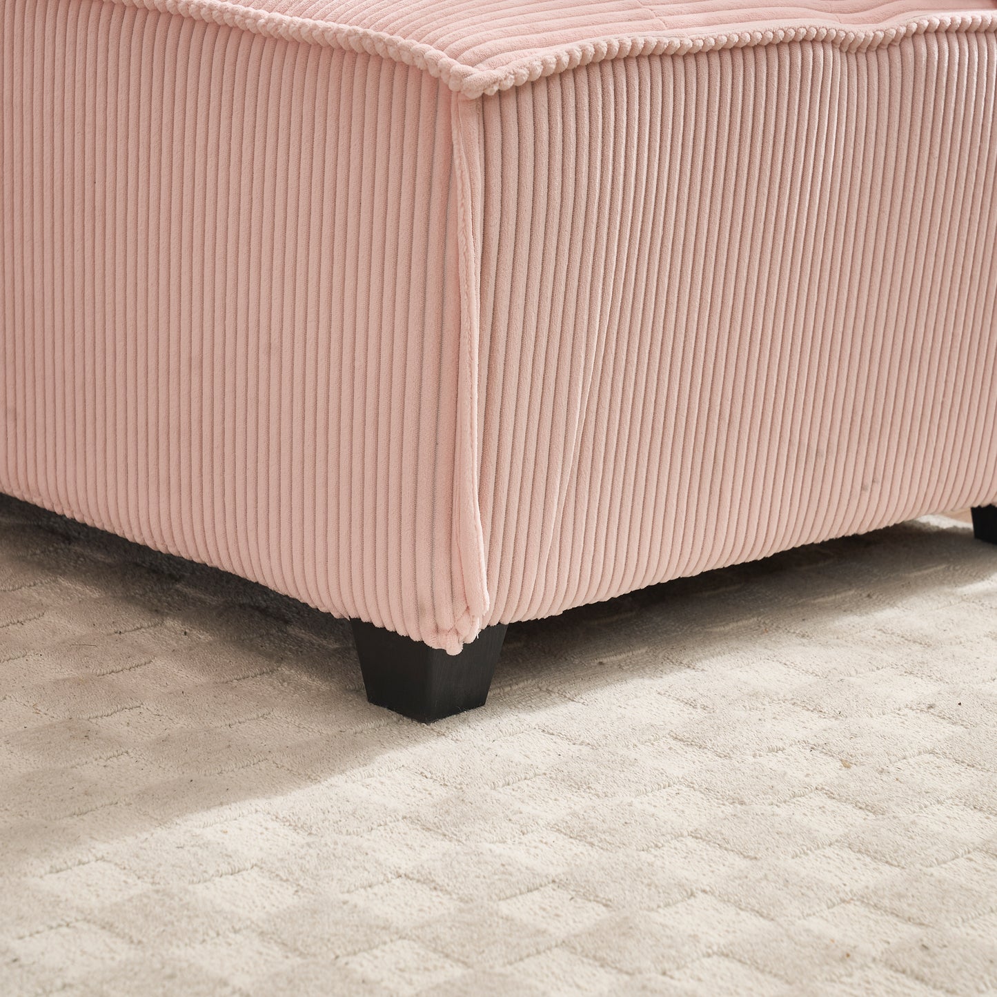 UNITED WE WIN Modular Sectional Sofa U Shaped Modular Couch with Reversible Chaise Modular Sofa Sectional Couch,6- Seat Convertible Sofa,Fit for Living Room-海智集-Default-