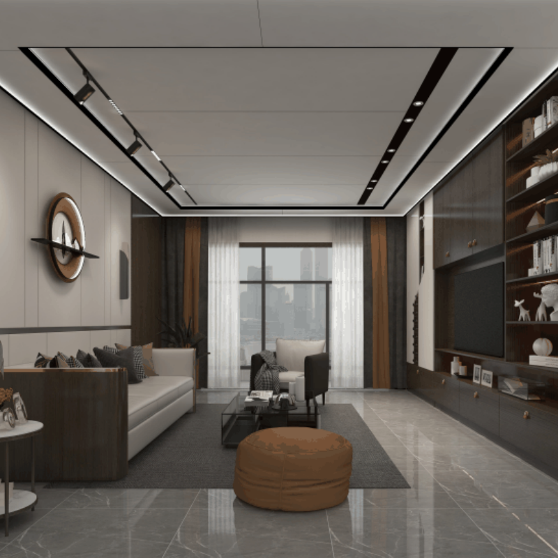 Integrated Ceiling - Ideal Choice for Kitchen and Bathroom Spaces, Convenient Installation, Quick Renovation