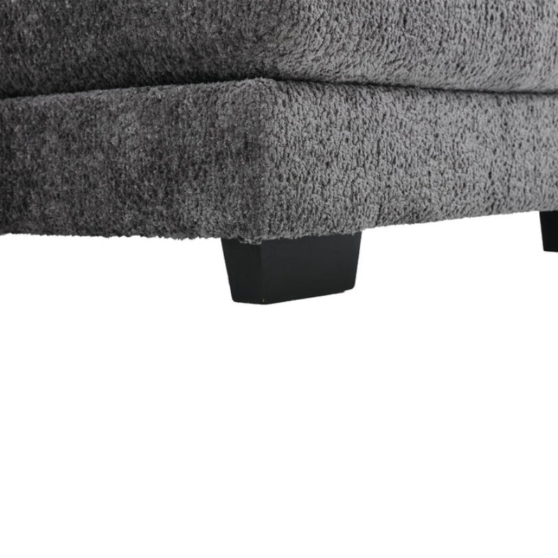 UNITED WE WIN Modern Large chenille Fabric U-Shape Sectional Sofa-海智集-Default-