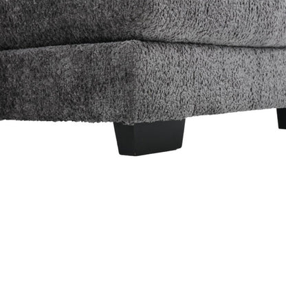 UNITED WE WIN Modern Large chenille Fabric U-Shape Sectional Sofa-海智集-Default-