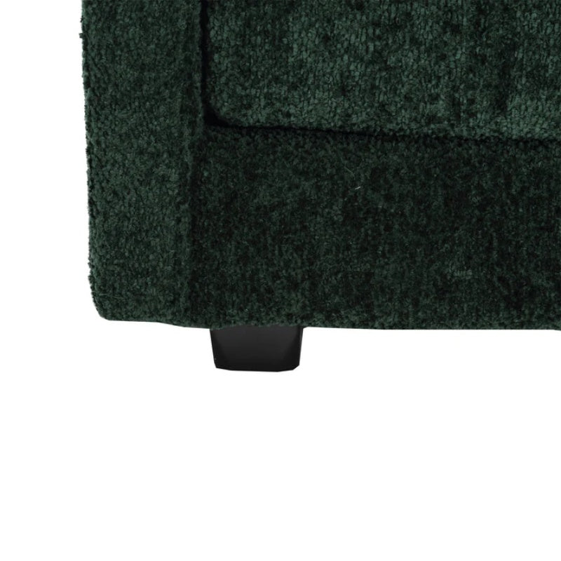Modern Large L-Shape Sectional Chenille fabric, movable pedals, detachable armrests, oversized three-seat Sofa-海智集-Default-