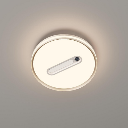 Smart invisible bladeless fan lamp ZC-F03, negative ion ceiling lamp, modern and simple ceiling fan lamp, 2025 new model, main living room light-海智集-
