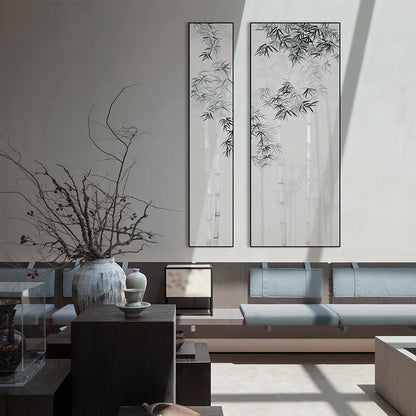 Decorative Art-Ink-wash bamboo charm-海智集-