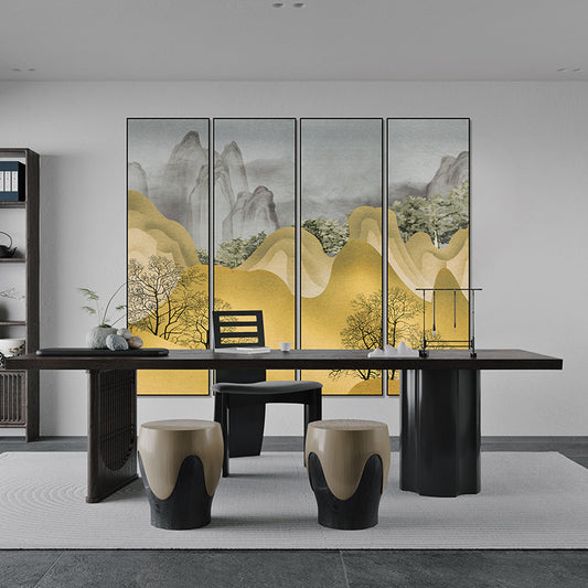Decorative Art-The mountain peaks are secluded-海智集-