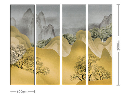 Decorative Art-The mountain peaks are secluded-海智集-