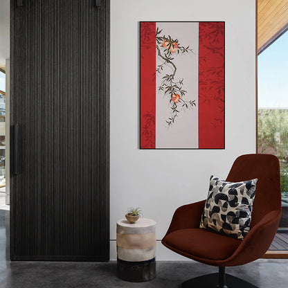 Decorative Art-When the pomegranate blossoms, joy is revealed-海智集-