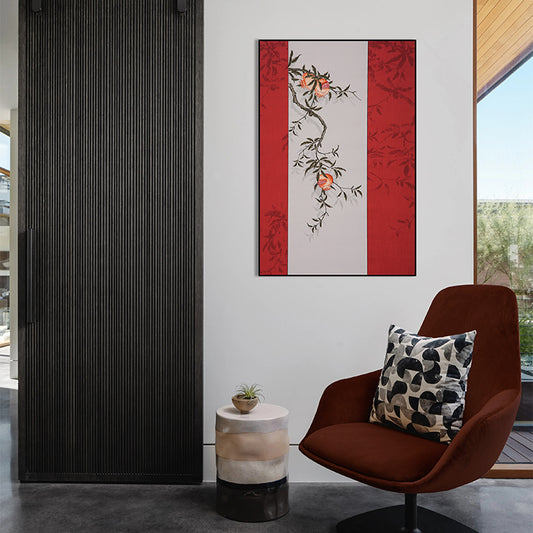 Decorative Art-When the pomegranate blossoms, joy is revealed-海智集-