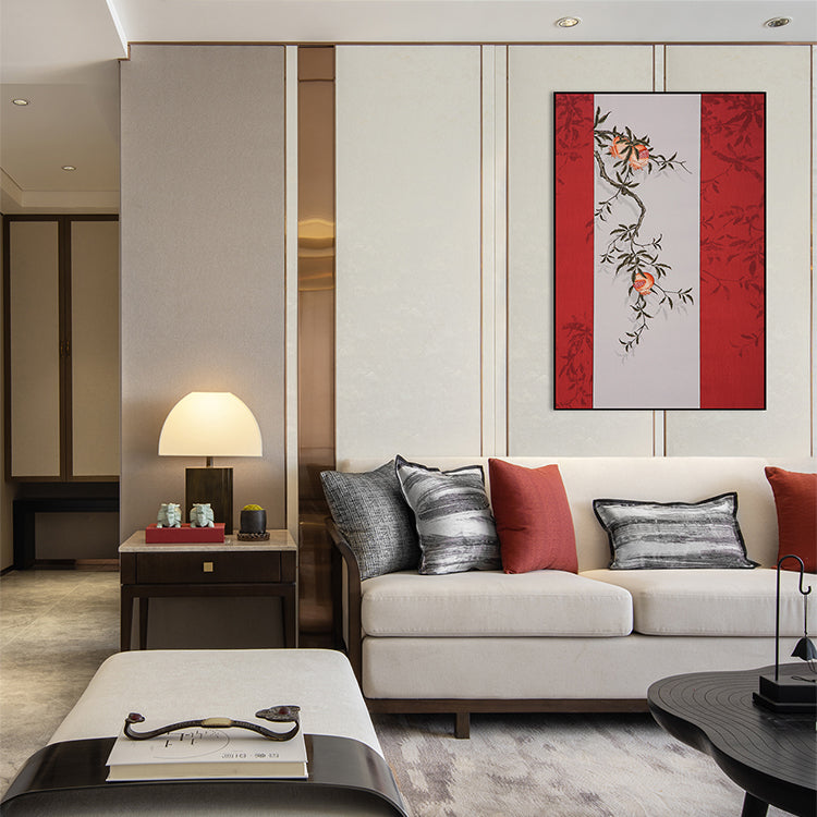 Decorative Art-When the pomegranate blossoms, joy is revealed-海智集-