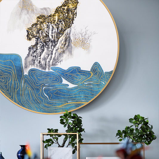 Decorative Art-Steep mountains and tall pine treesⅠⅠ-海智集-