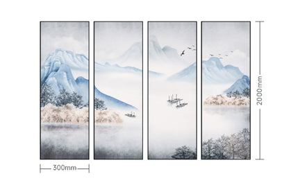 Decorative Art-Blue sky and cloud shadows-海智集-