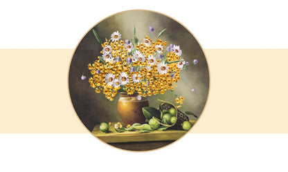 Decorative Art-The little Daisy on the table-海智集-