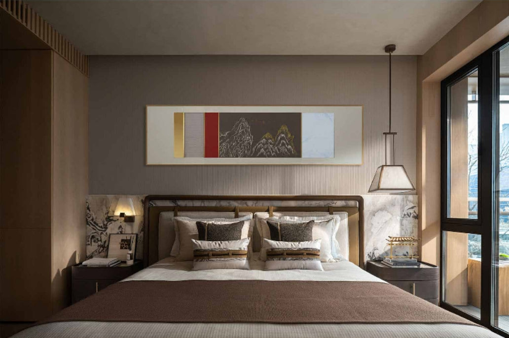Decorative Art-Mountains and the passage of timeⅠⅠⅠ-海智集-