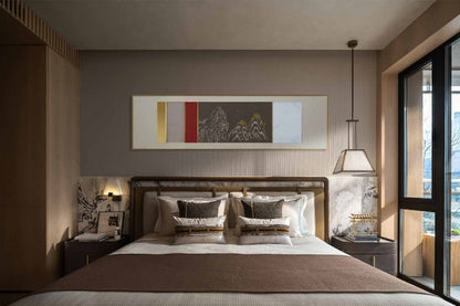 Decorative Art-Mountains and the passage of timeⅠⅠⅠ-海智集-