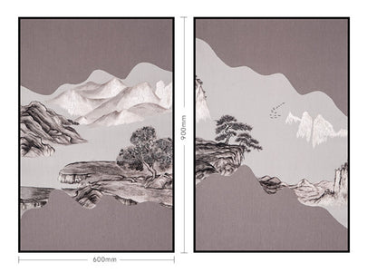 Decorative Art-Beyond the mountains lie green mountains-海智集-