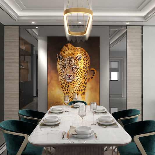 Decorative Art-The leopard's shadow is lively and dynamic-海智集-